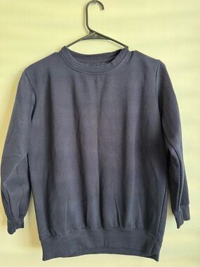 Classic Navy Kids Crew Sweatshirt - Everyday Comfort